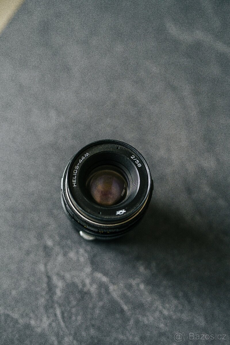 Helios 44M 2/58 + redukce sony FE - 2