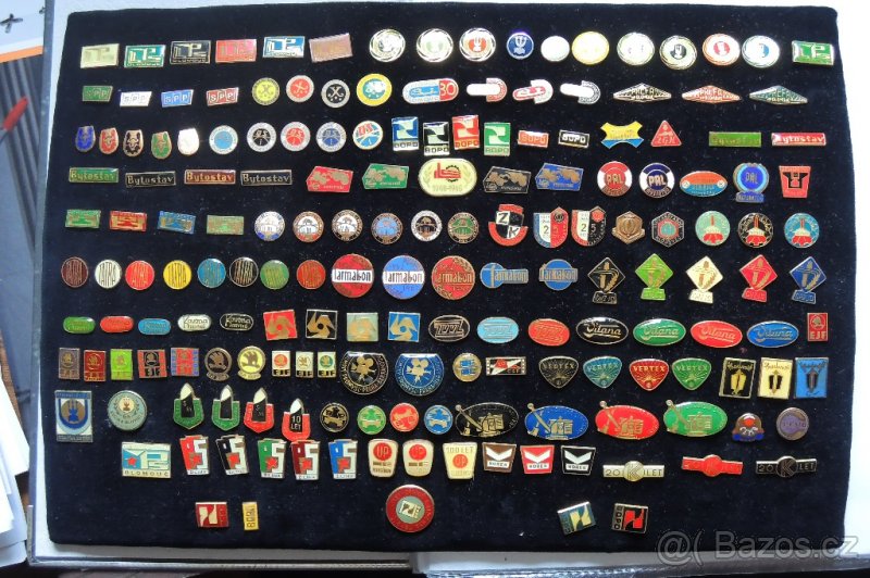 Sbírka odznaků cca 900ks - 2
