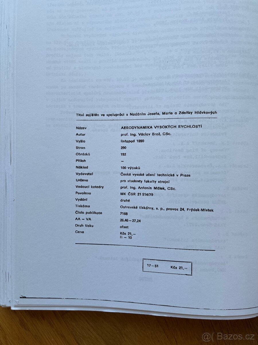 Aerodynamika vysokých rychlostí - 2