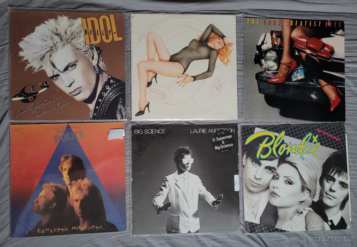 Zahraniční LP desky 70.- 80. léta NEW WAVE, POST PUNK - 2