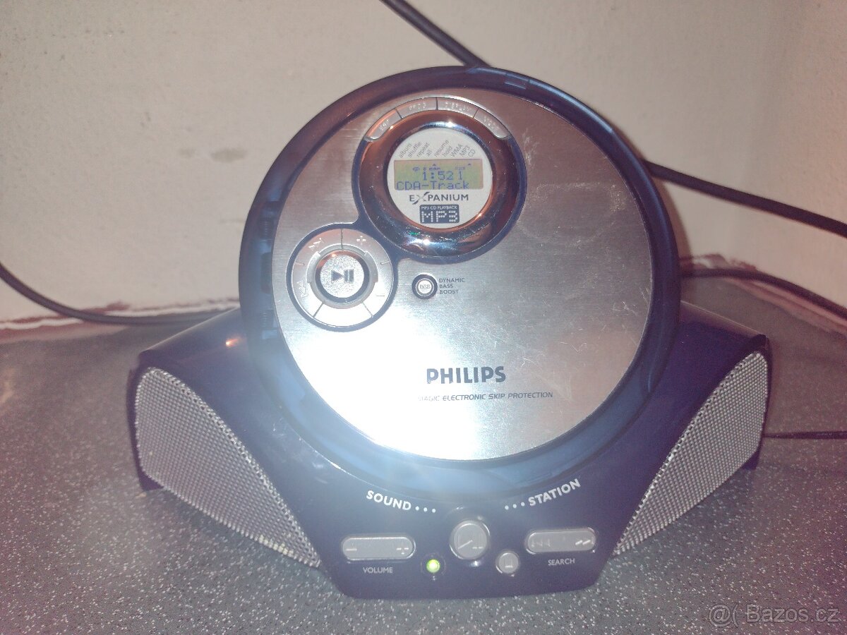 Discman Philips CD/MP3/WMA - 2
