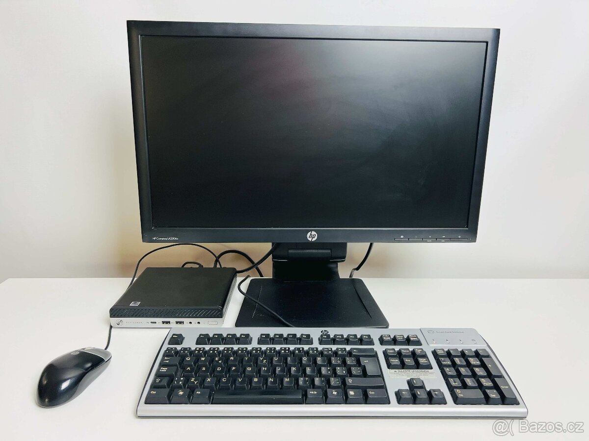 Sestava 23" Hp EliteDesk 705 G4 mini/8GB RAM/500 SATA/W11 - 2
