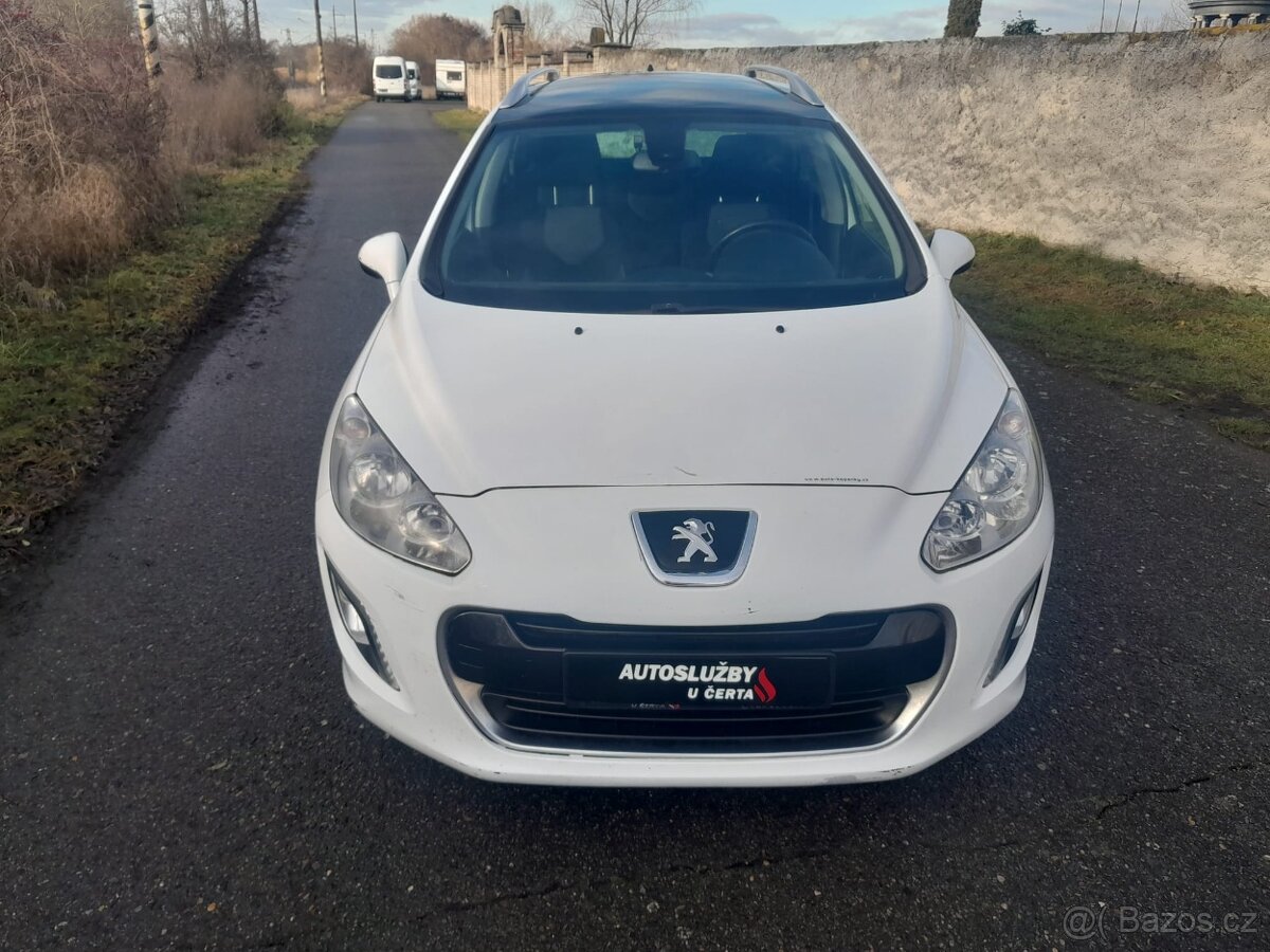 Peugeot 308sw 1.6hdi 68kw panorama klima serviska - 2