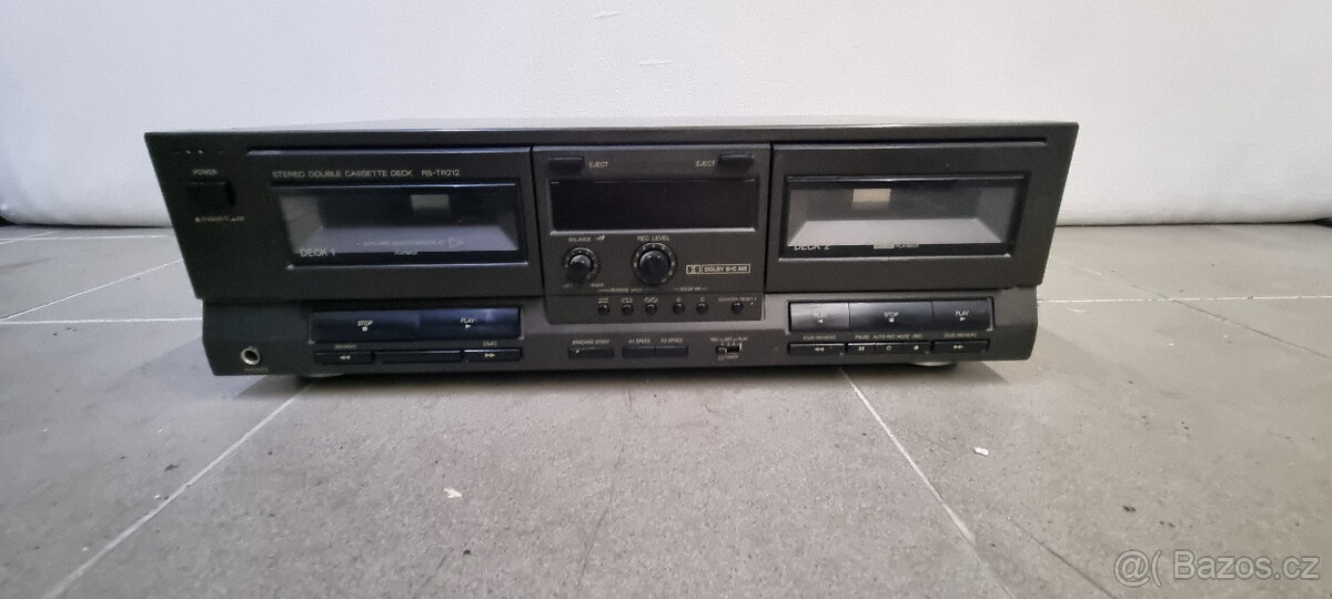 Kazetový magnetofon Technics Tape deck RS-TR212 - 2