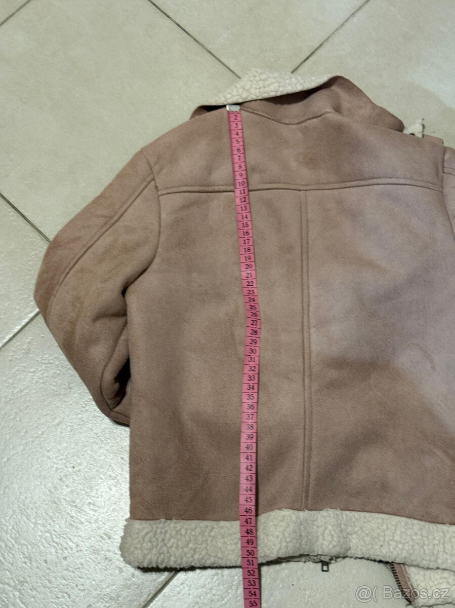 Dívčí bunda - kožíšek vel. 152 - 2