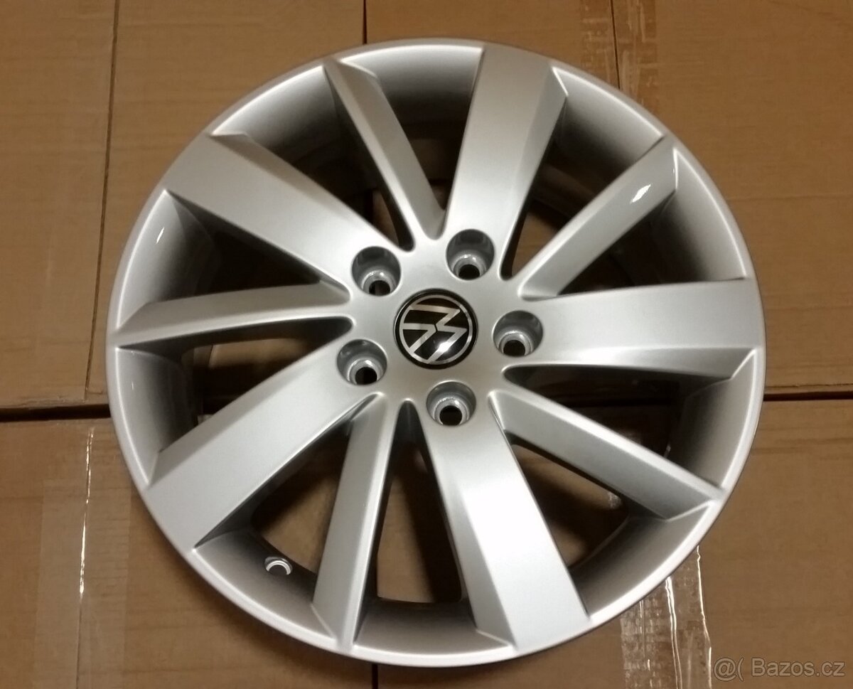 ALU kola ŠKODA SEAT VW 5x112 R16 ET 46 NOVÉ - 2