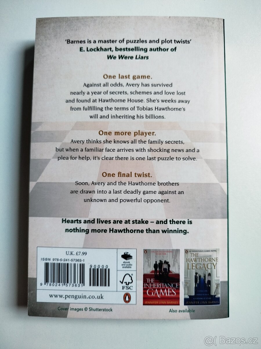 The Final Gambit - Jennifer Lynn Barnes - 2