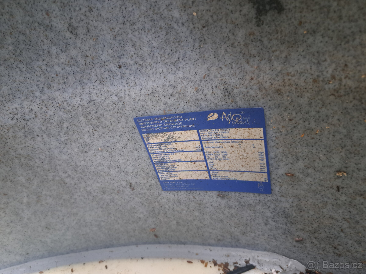 Prodám čističku odpadních vod ASIO Variocomp - 2