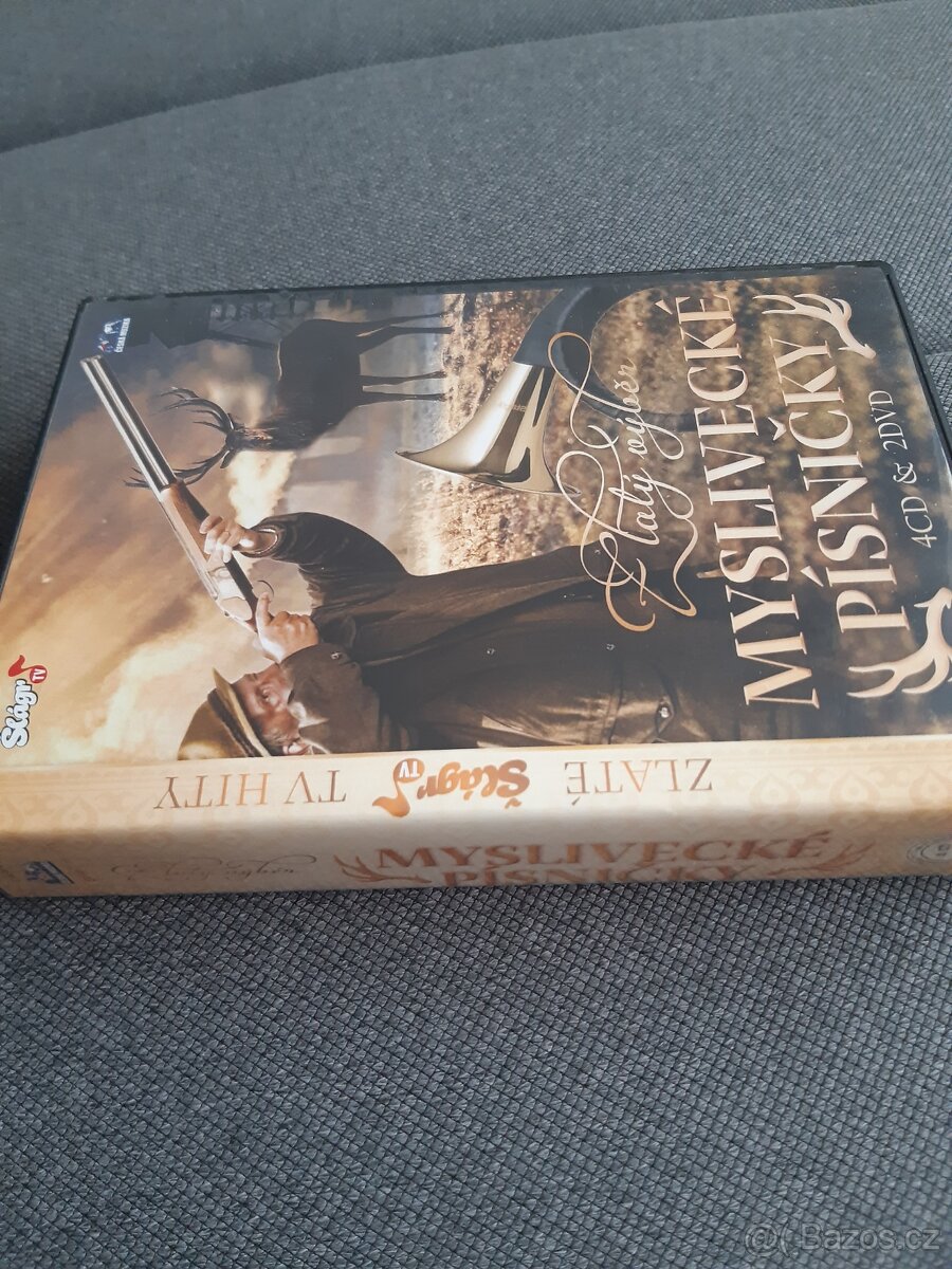 Myslivecké písničky - kazeta 4CD + 2DVD - 2