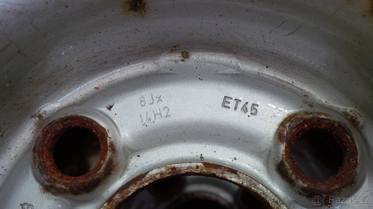 Plechové disky 4x100 r14 - 2