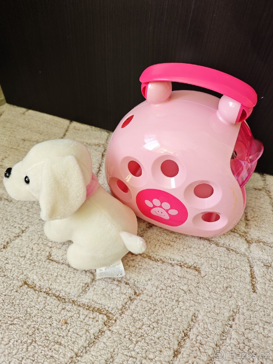 Plyšový pes s boxem - 2