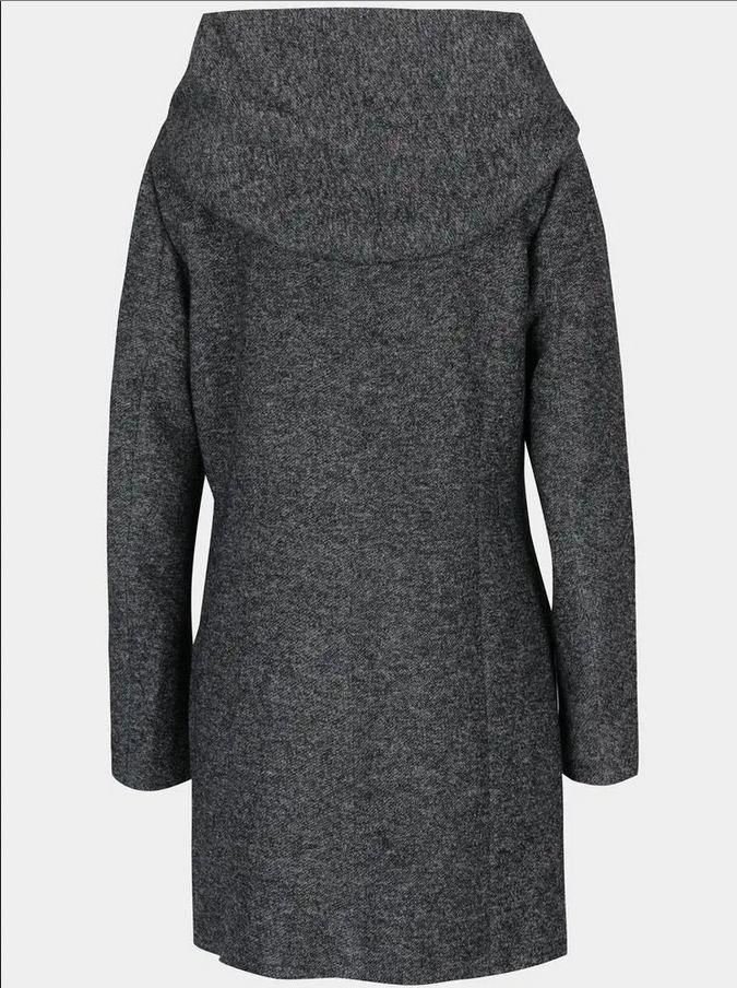 Šedý kabát ONLY vel. M - 2