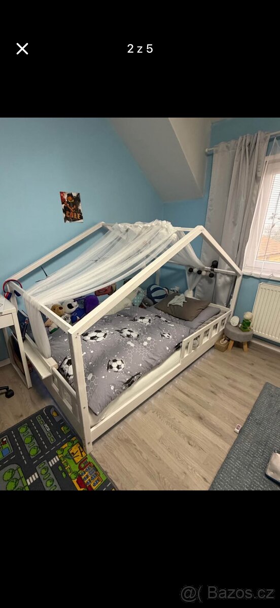 Domeckova postel 120x200cm BEZ matrace - 2