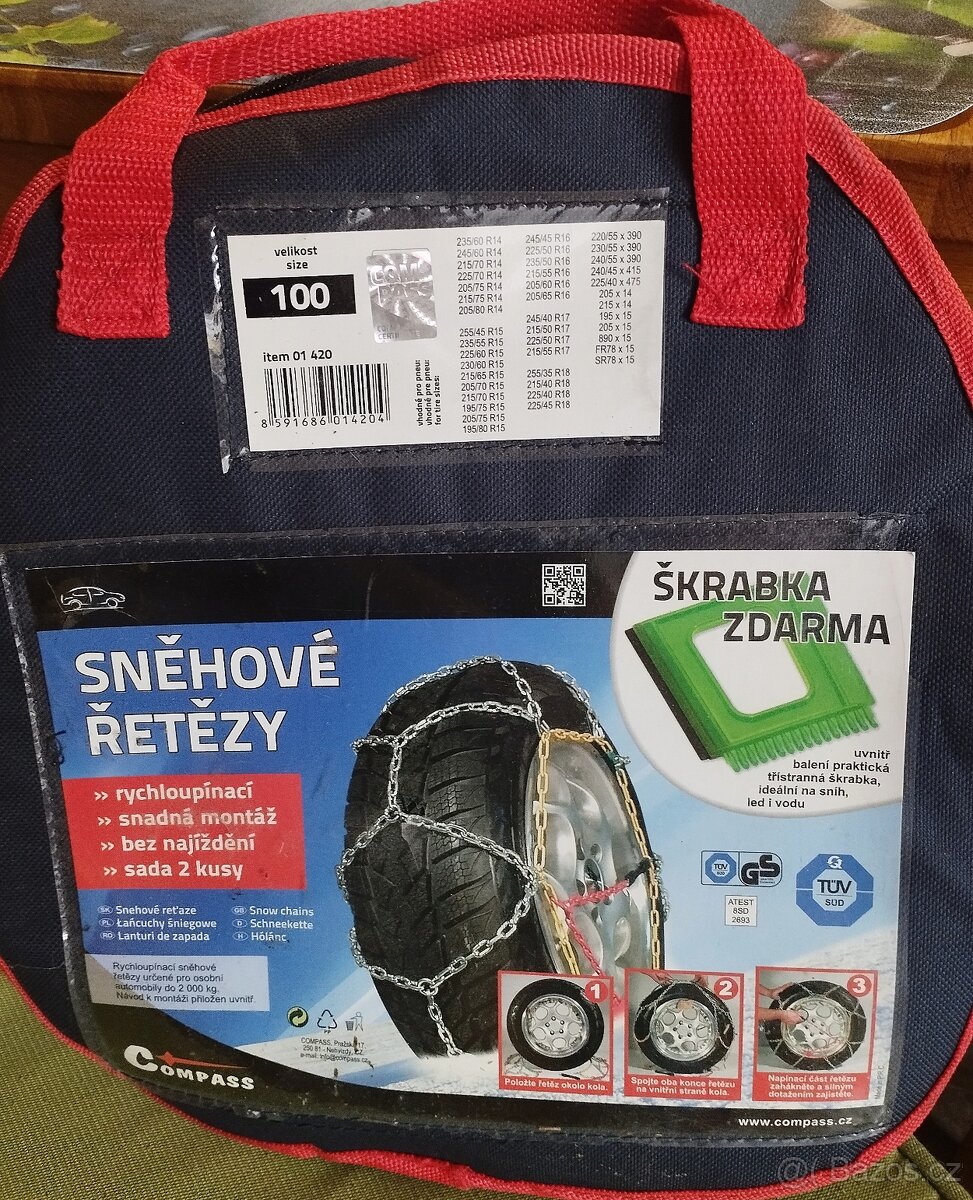 Sněhové řetězy Ford S-max a jiné - 2