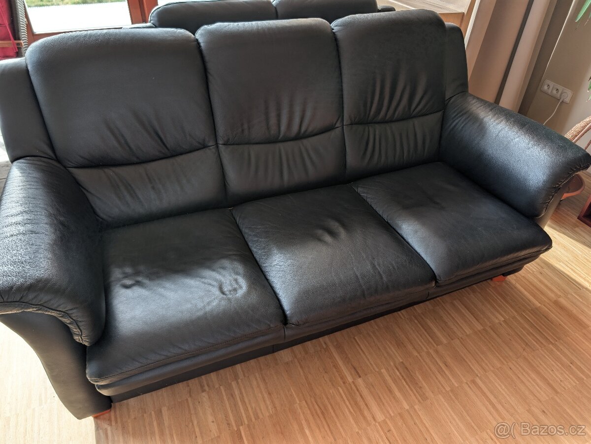 Kožená sedací soupravu pro 5 osob - 2