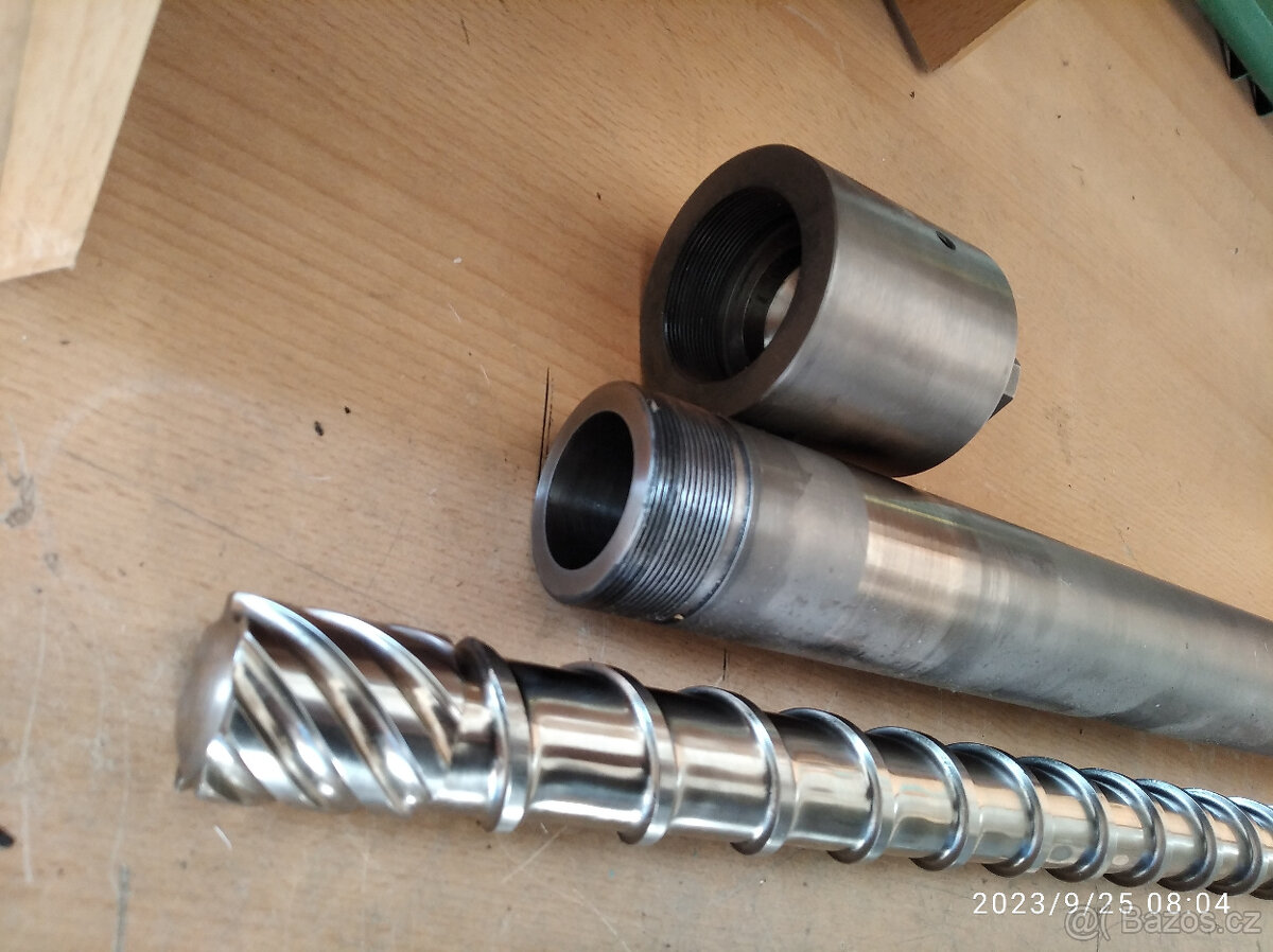 šnek a komora pro extruder - 2