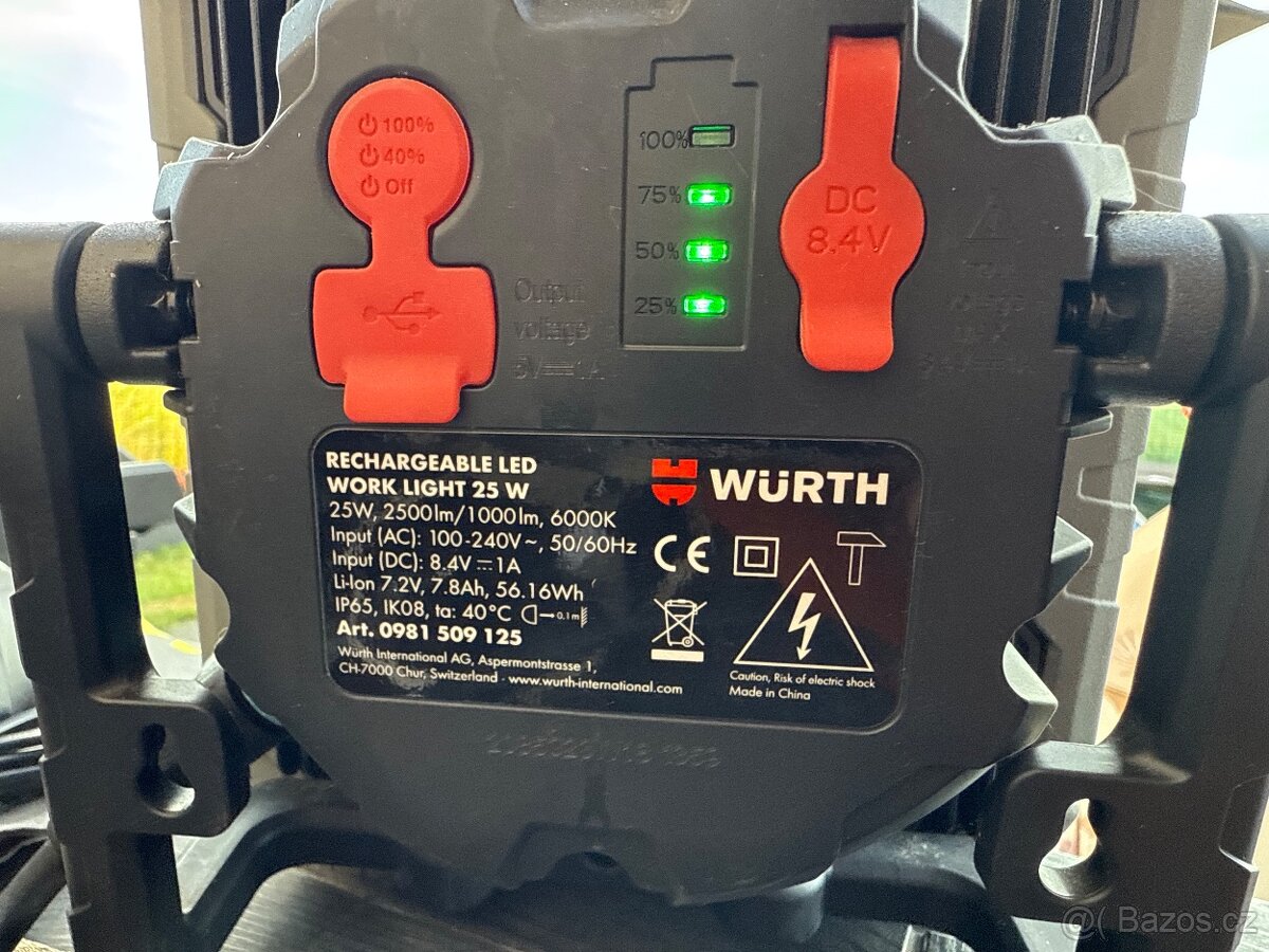 Světlo Wurth profi - 2