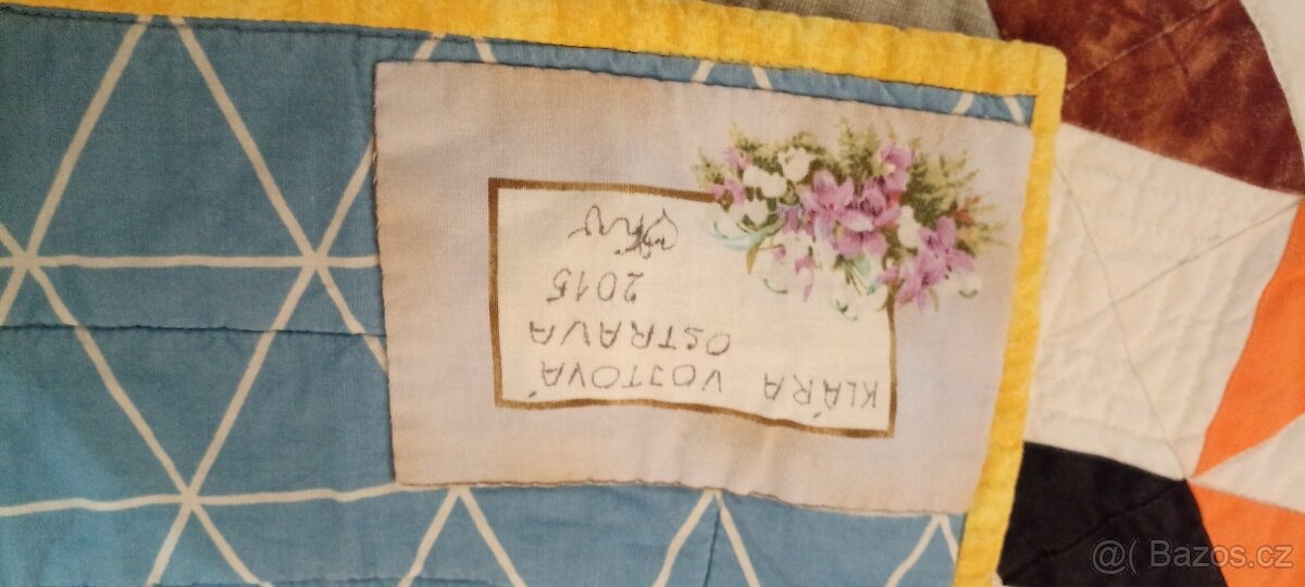 Barevná deka patchwork - 2