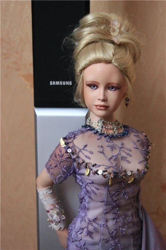 porcelanova panenka od Brigitte Messner - 2