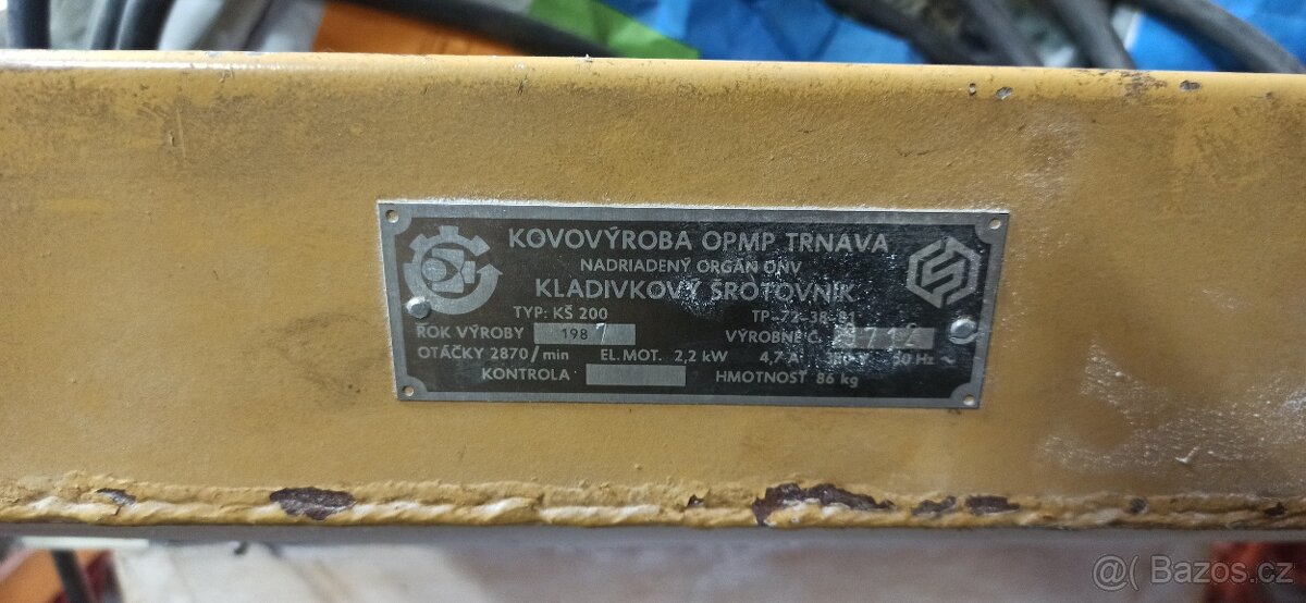 Kladívkový šrotovník - 2