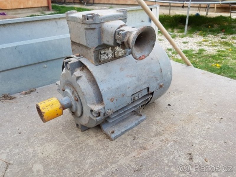 Patkový elektromotor 5,5 kW, 2880 otáček - 2