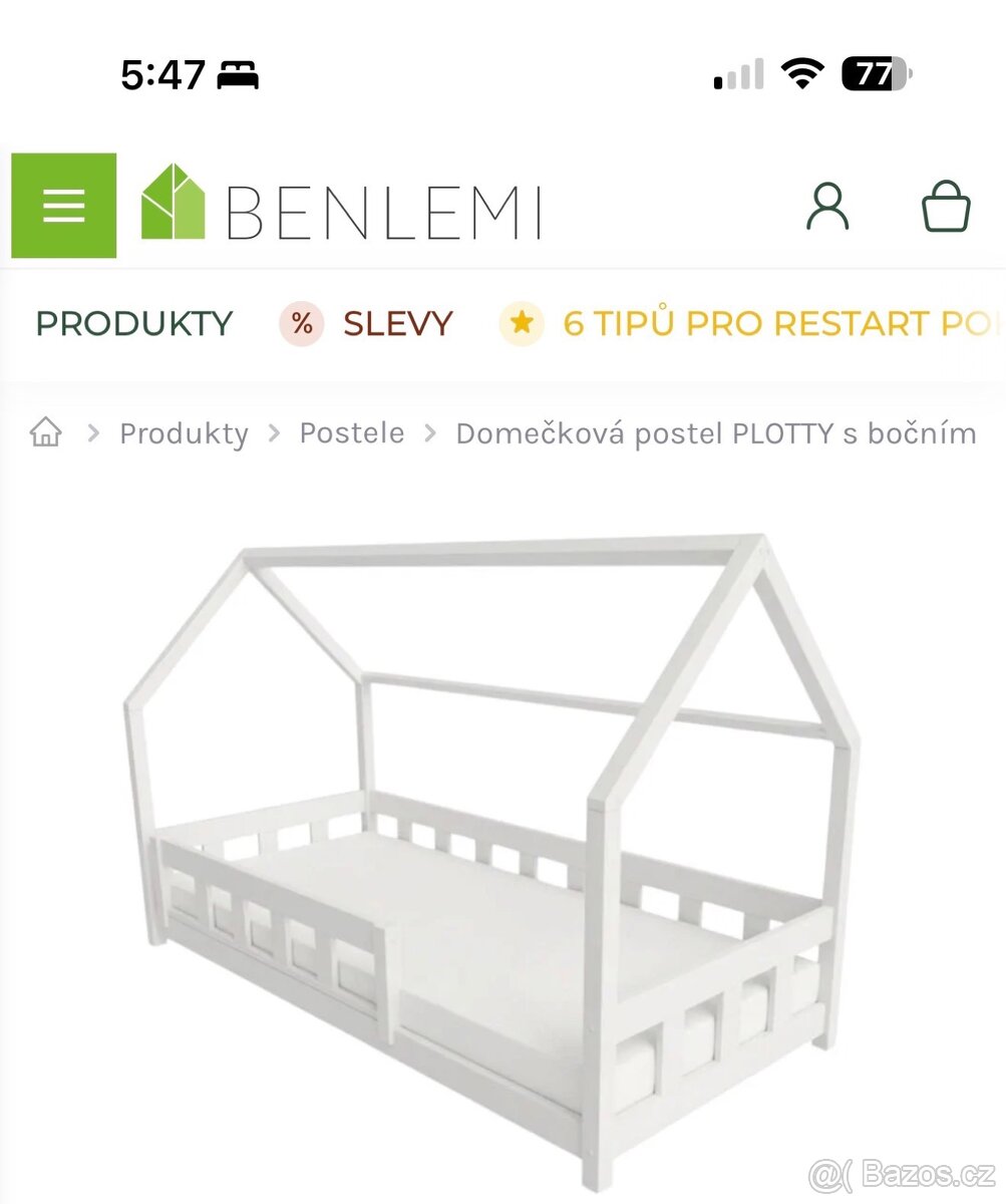 Dětská postýlka BENLEMI - 2