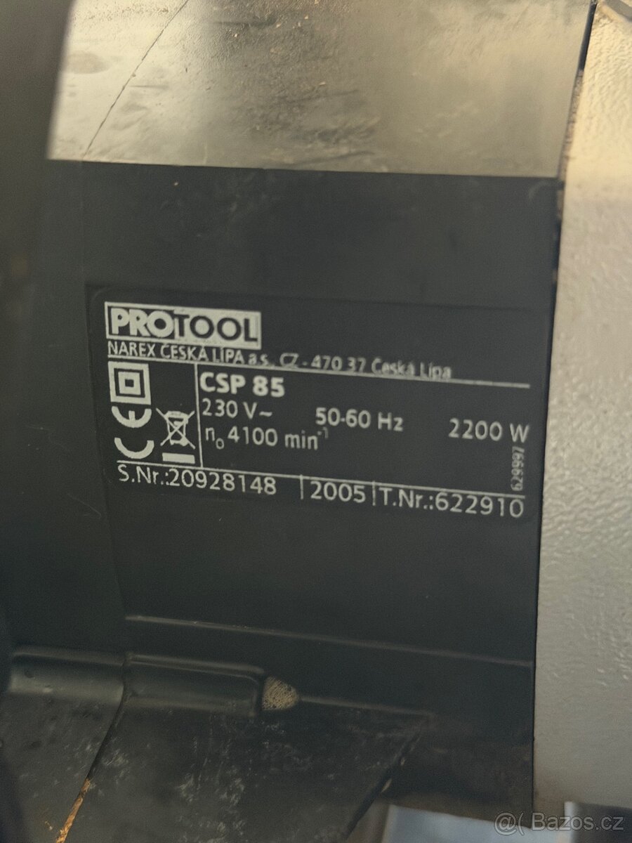 Kotoučová pila Protool CSP 85 – 2 200 W - 2