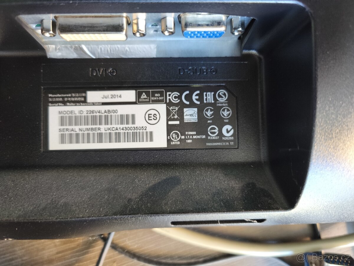 Monitor Philips 22" 226V4L - 2