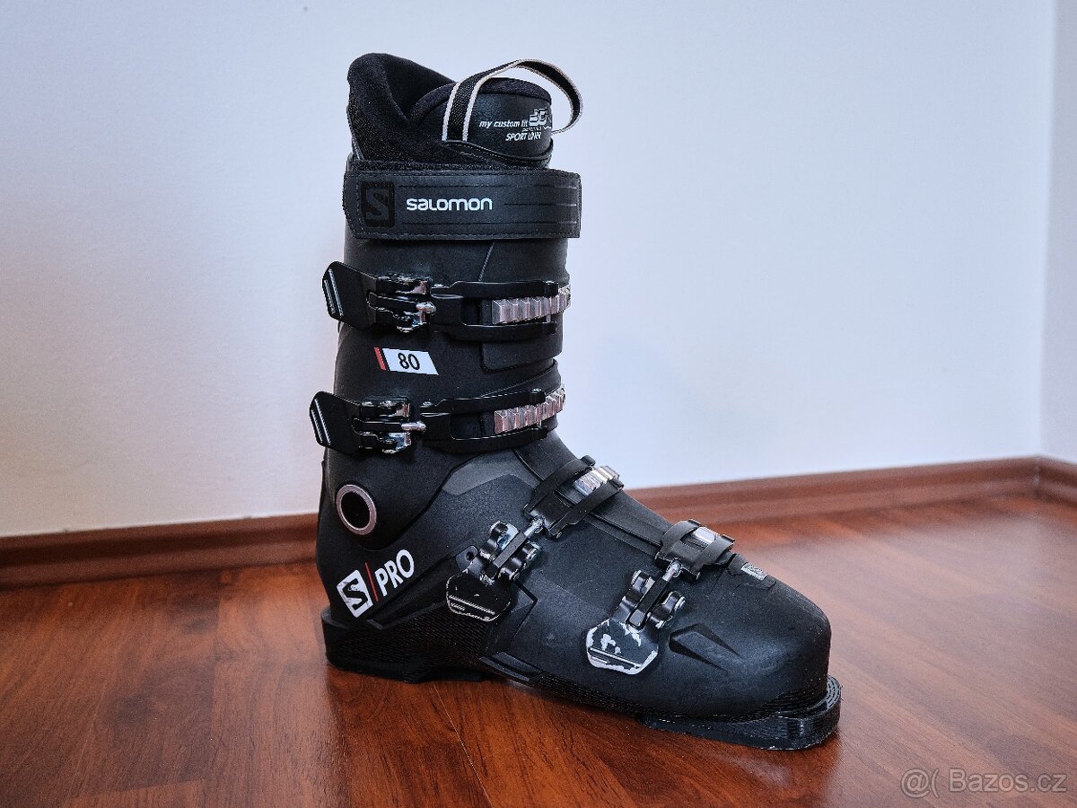 Lyžáky Salomon S/PRO 80, vel. 29/29,5, šíře 100 - 2