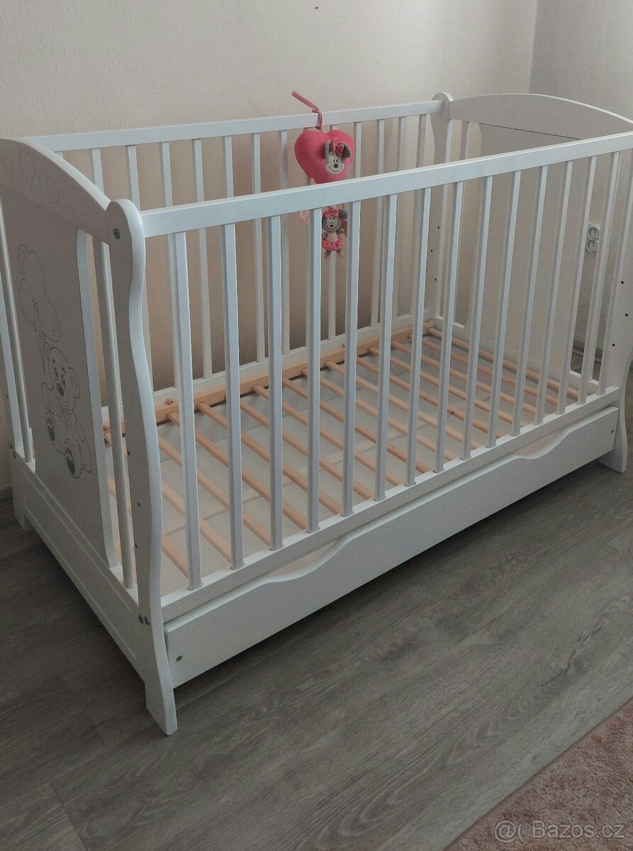 Dětská postýlka s matrací - 2