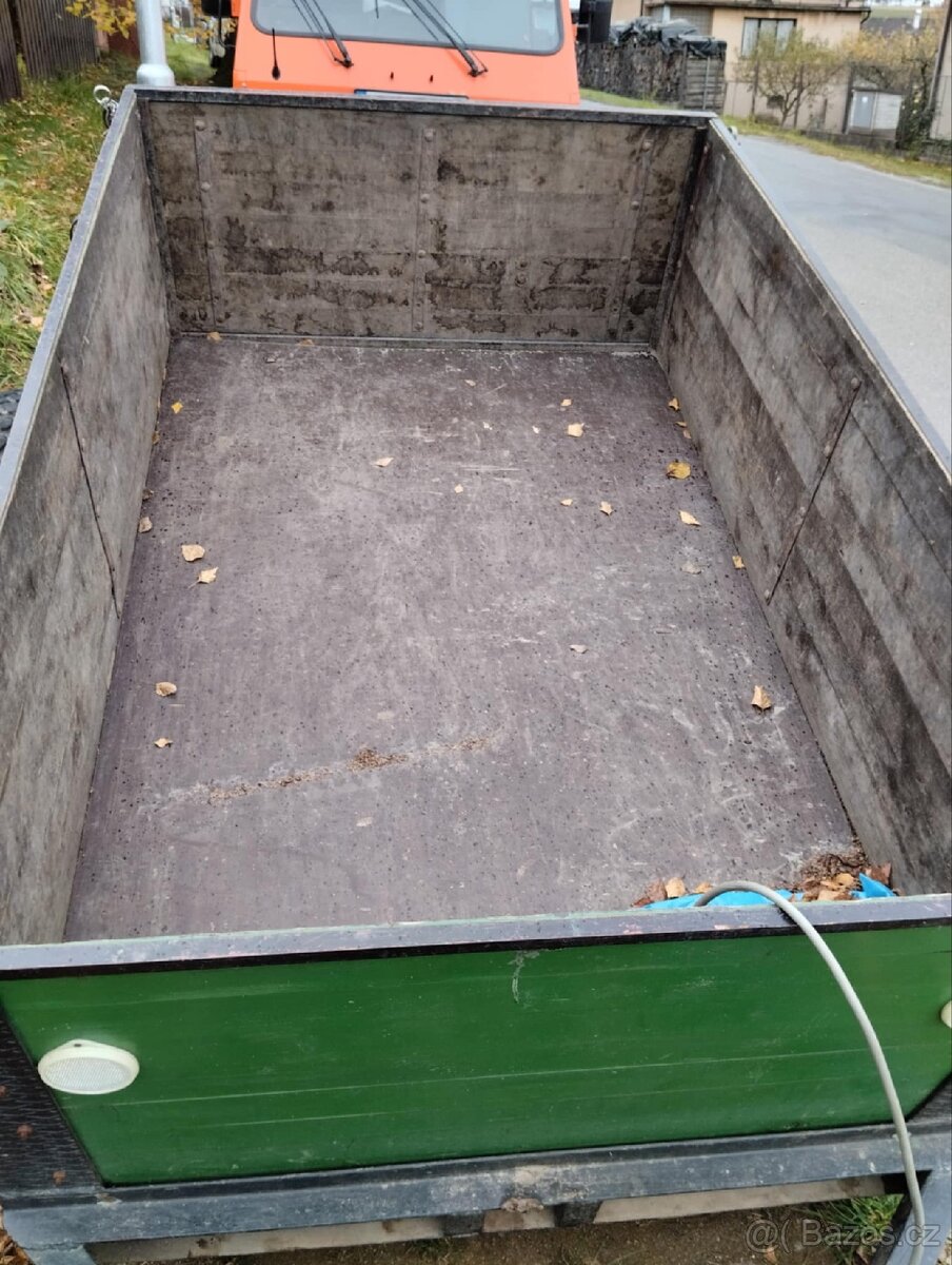 Vlek, Kára za traktor, domácí výroba - 2