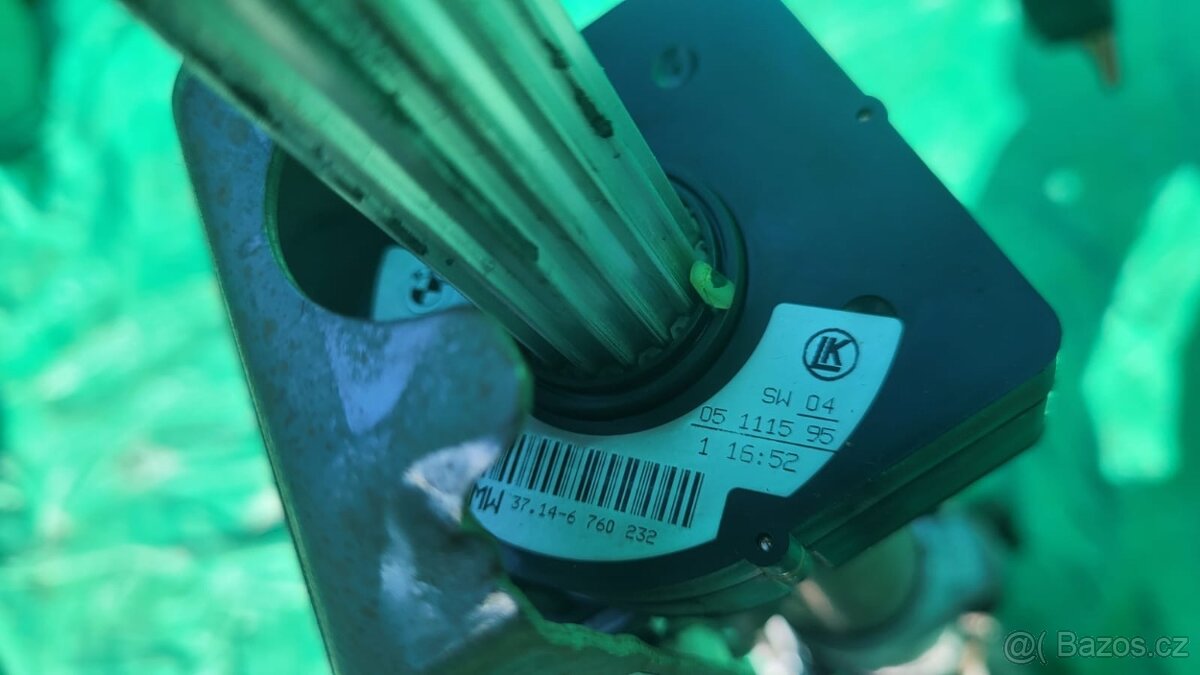 BMW X3 E83, SLOUPEK ŘÍZENÍ, SPÍNAČ ZAPALOVÁNÍ, KLÍČ - 2