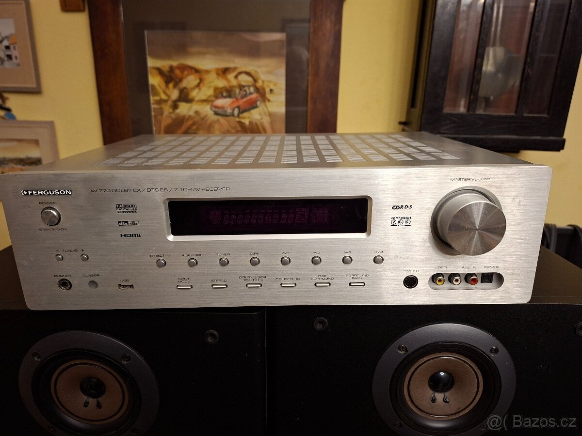 Receiver Ferguson AV 770 Dolby EX - 2