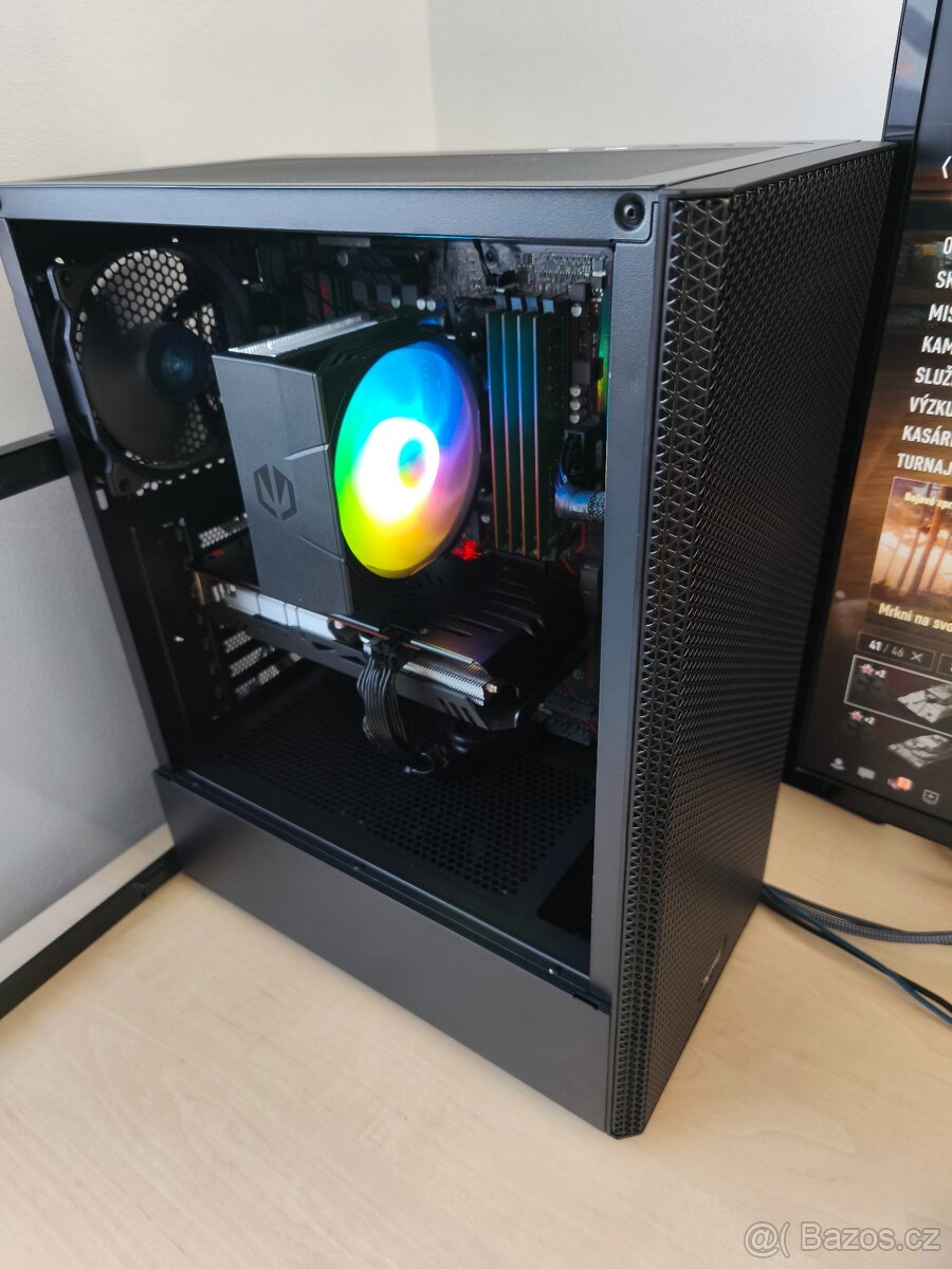 Herní 6-jádro Ryzen 5 3600/32GB DDR4/RX 5700XT/SSD 1TB/W11/ - 2