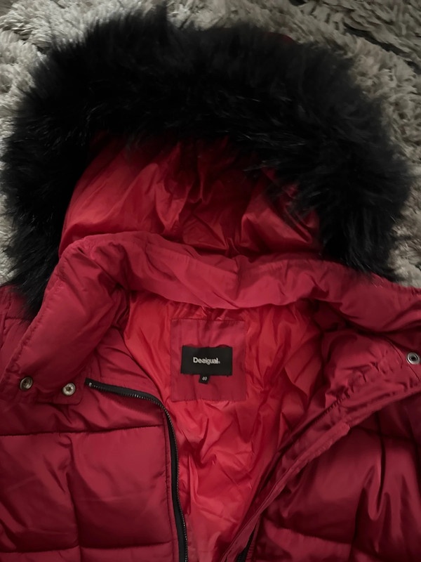 Luxusní teplá bunda zn Desigual vel 40, nová - 2