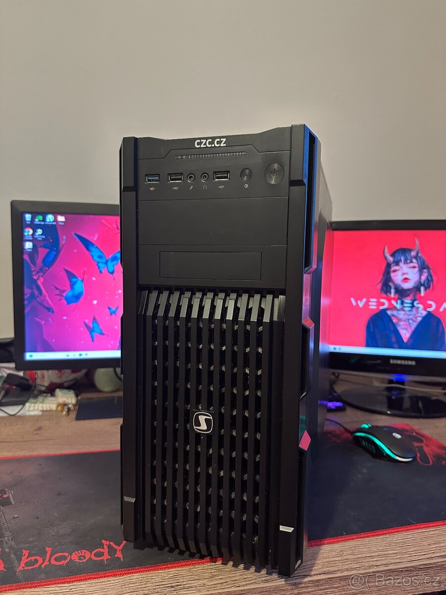 Herní PC Komplet: Ryzen 5, Vega 64 8GB (Výkon nad RTX 3050), - 2