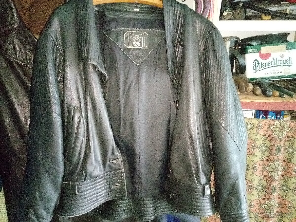 Kožená bunda vel. 48 - 2
