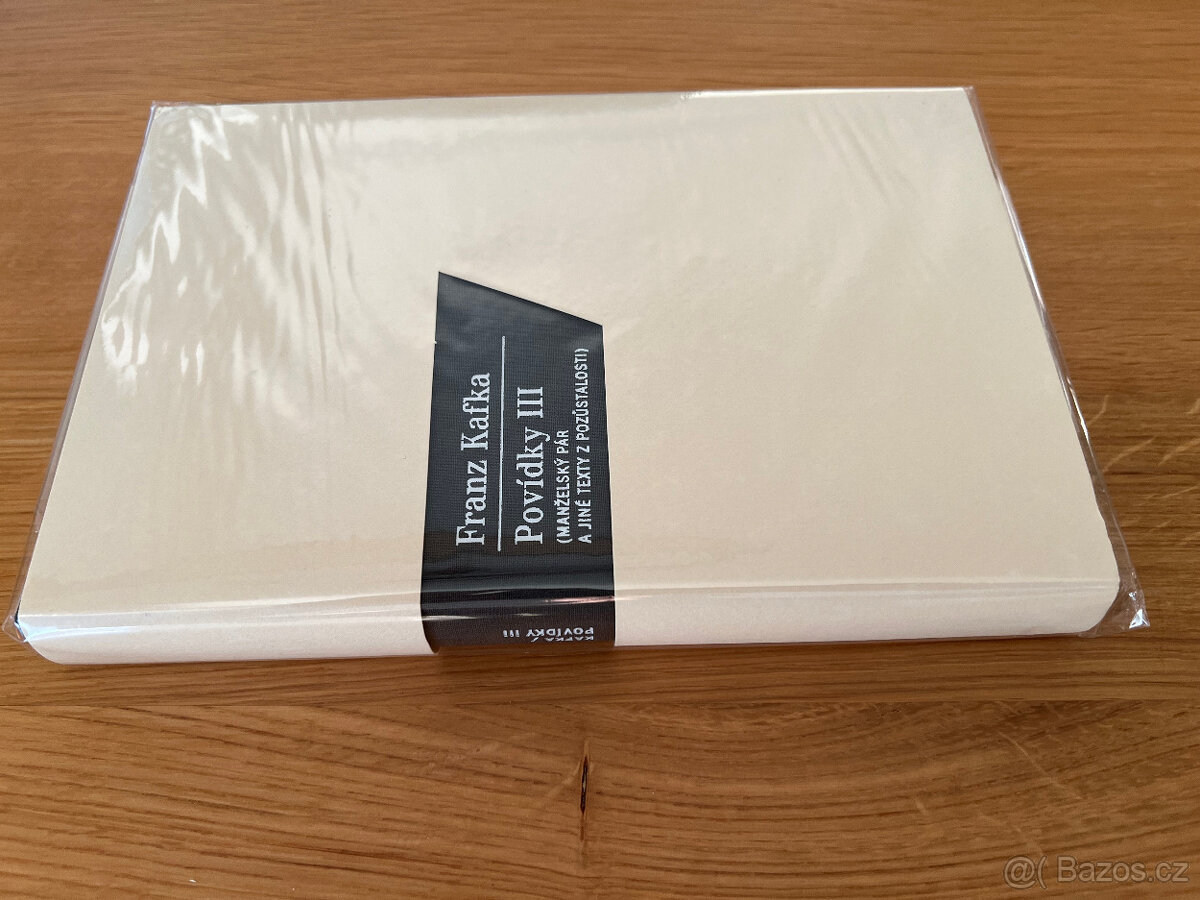 Franz Kafka: Povídky III Nová, nerozbalená - 2