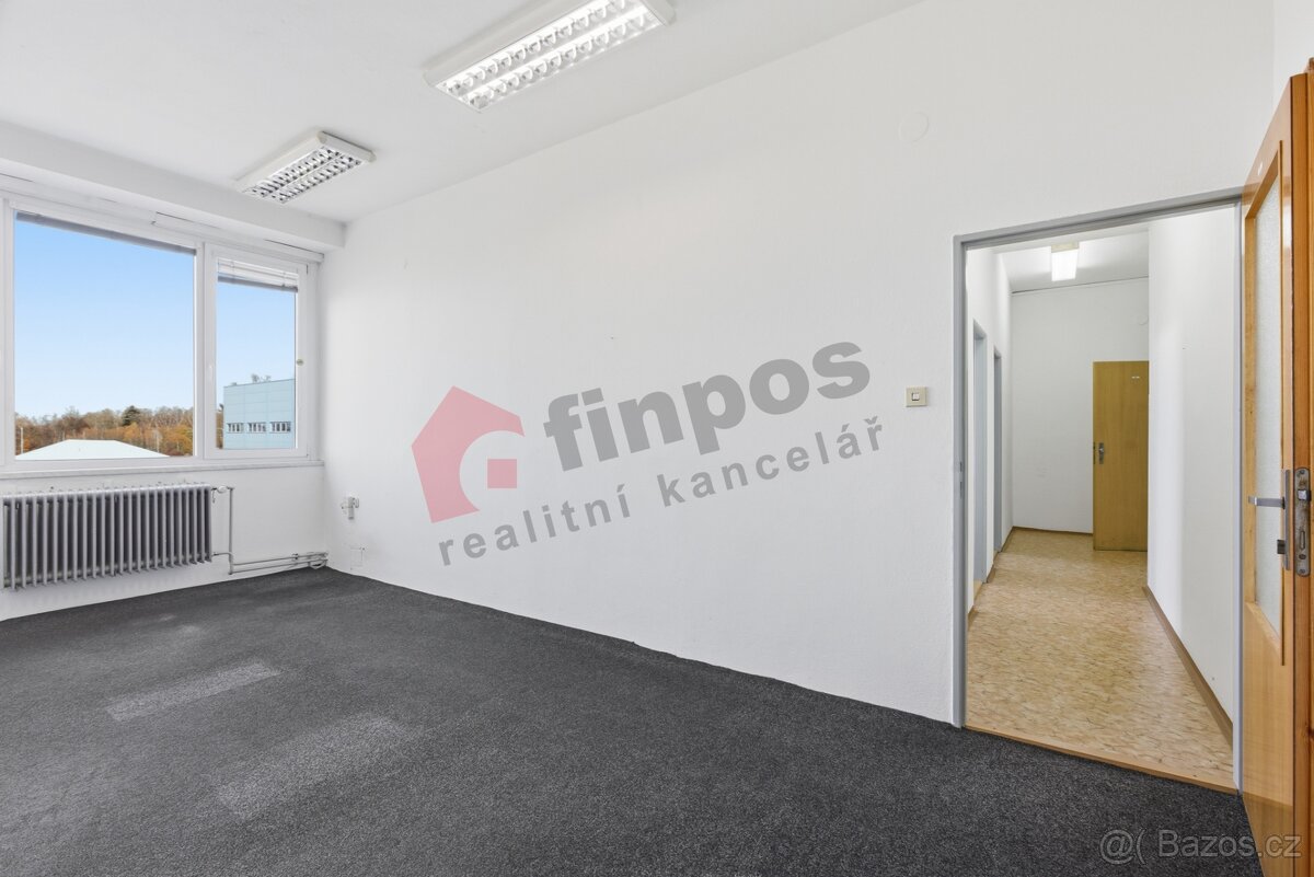 Pronájem komerčních prostor - 19 kanceláří - 556 m2 - Tábor - 2