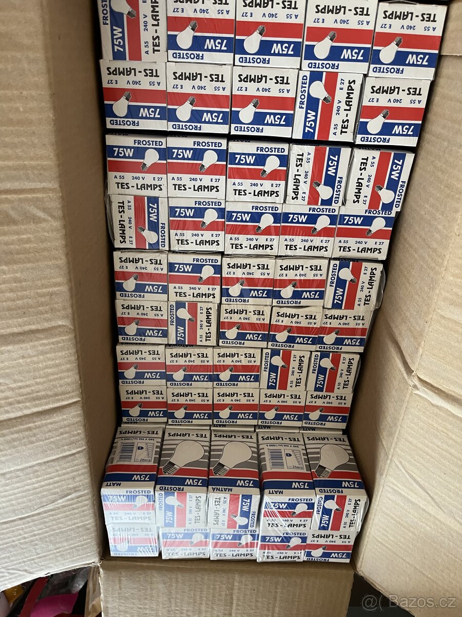 Žárovka 75W matná - 2