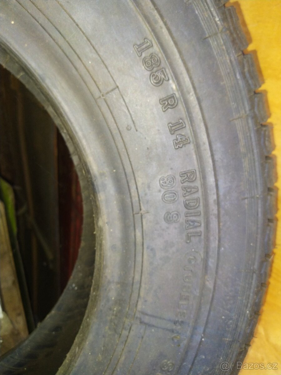 Prodám nové pneu Barum 185 R14 - 2