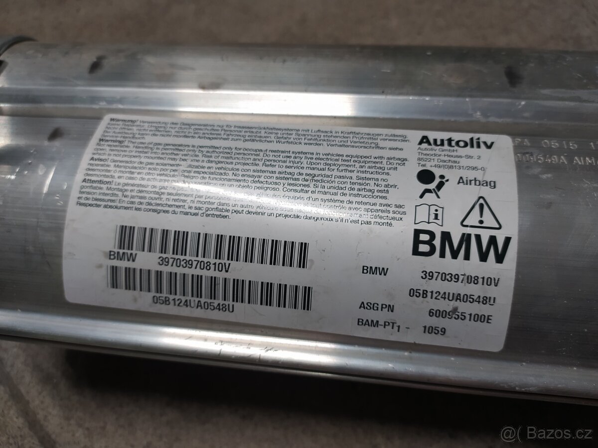 BMW E60/E61 airbag spolujezdce - 2