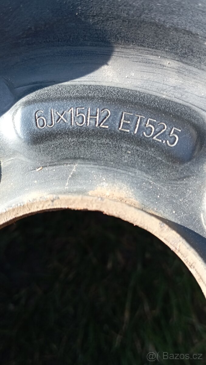 Plechové disky 6j x 15H2 et52,5 - 2