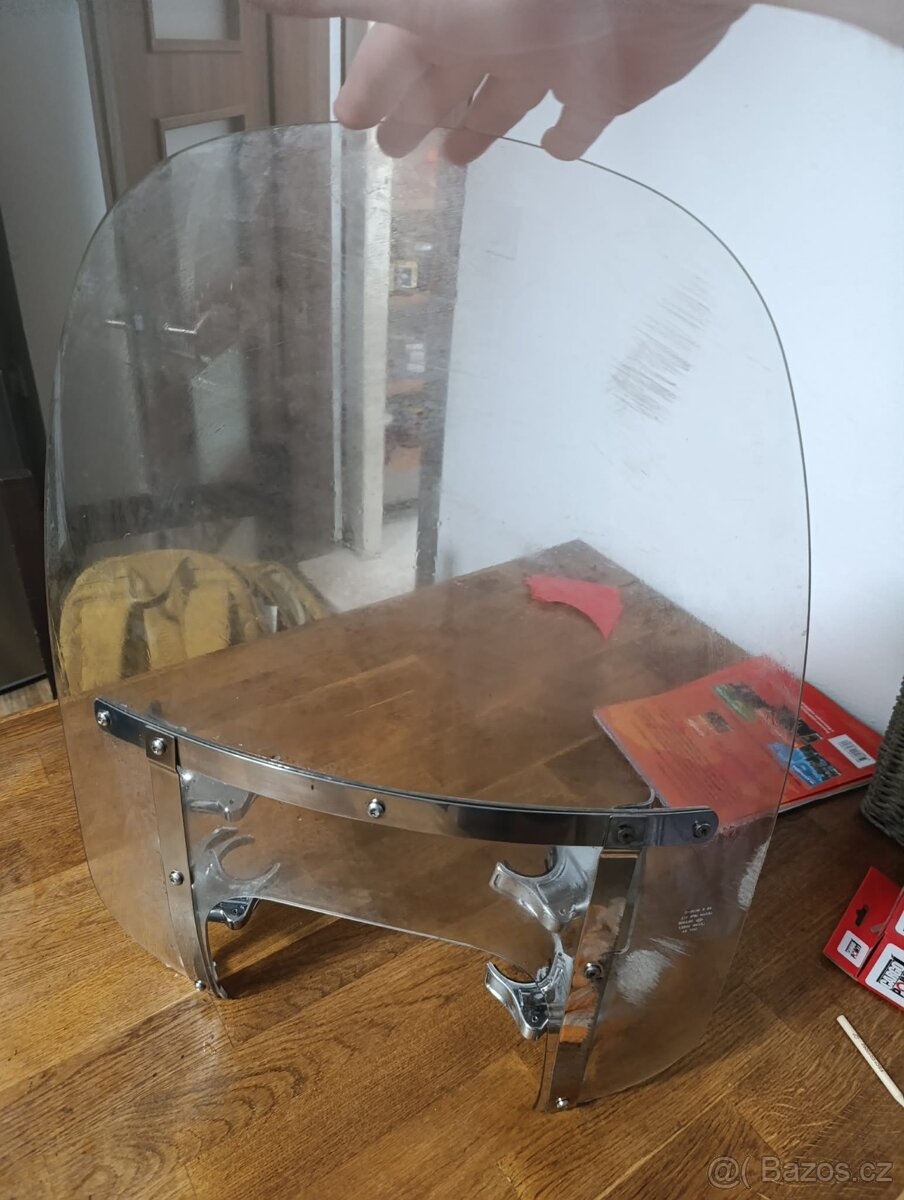 Plexi štít Harley davidson Fat bob 13-17 - 2