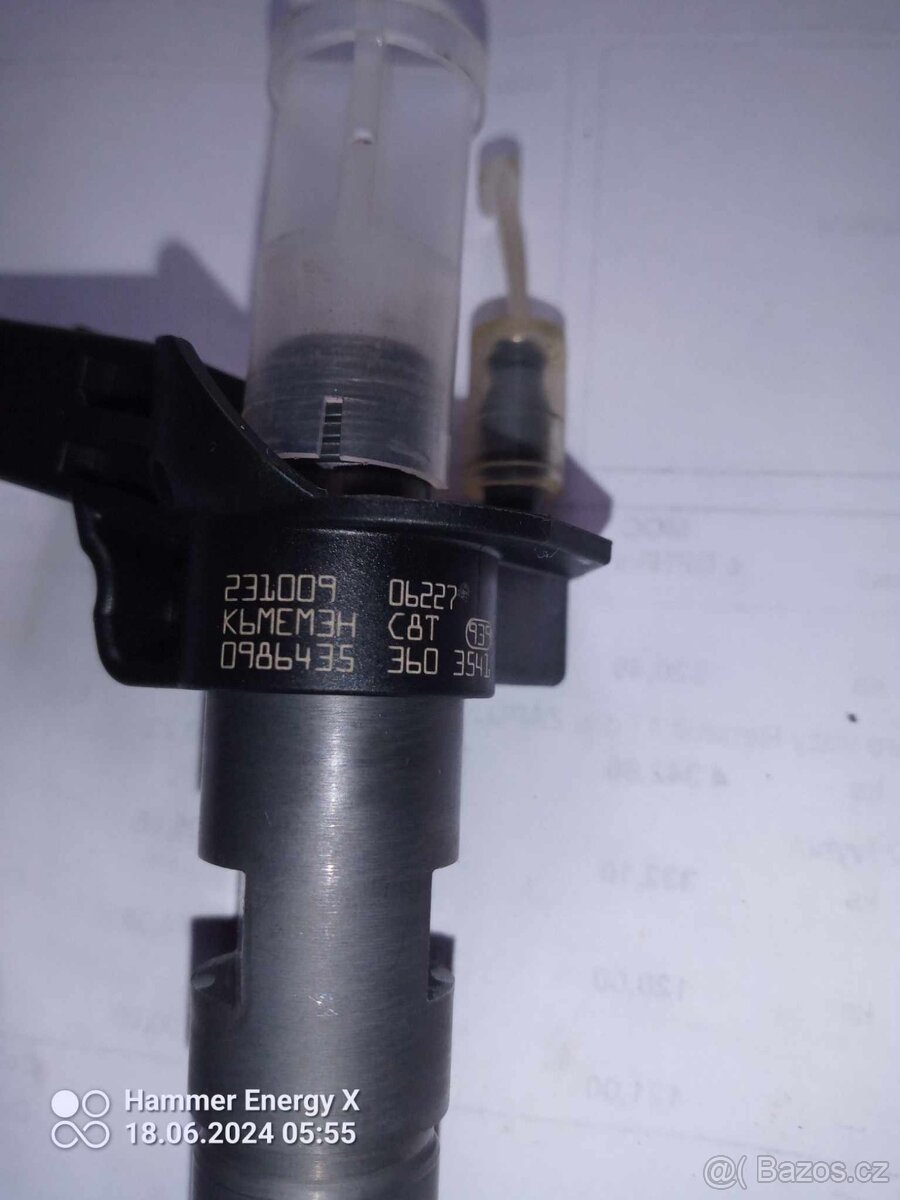 vstřik Volkswagen 2,0 tdi - 2