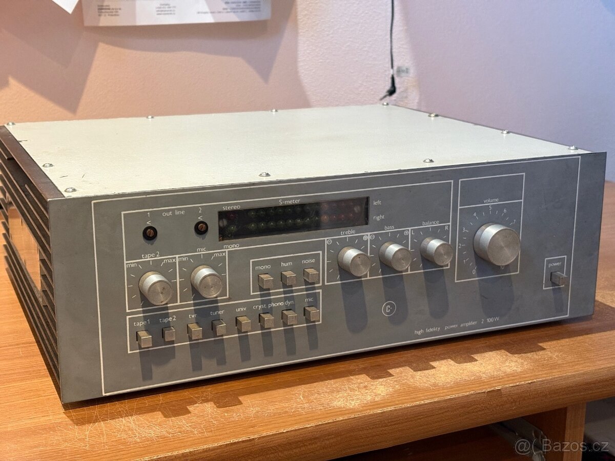 Prodám tranzistorový zesilovač 2x100W - 2