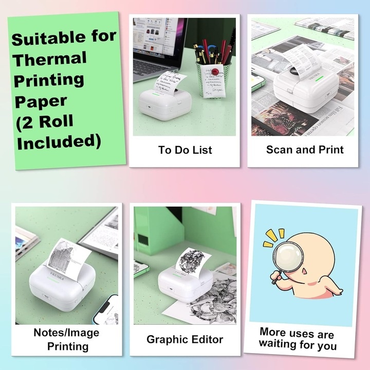 Malá termální tiskárna VKUSRA - 2