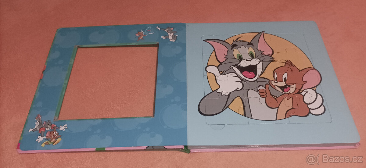 Velká kniha s puzzle Tom a Jerry - 2