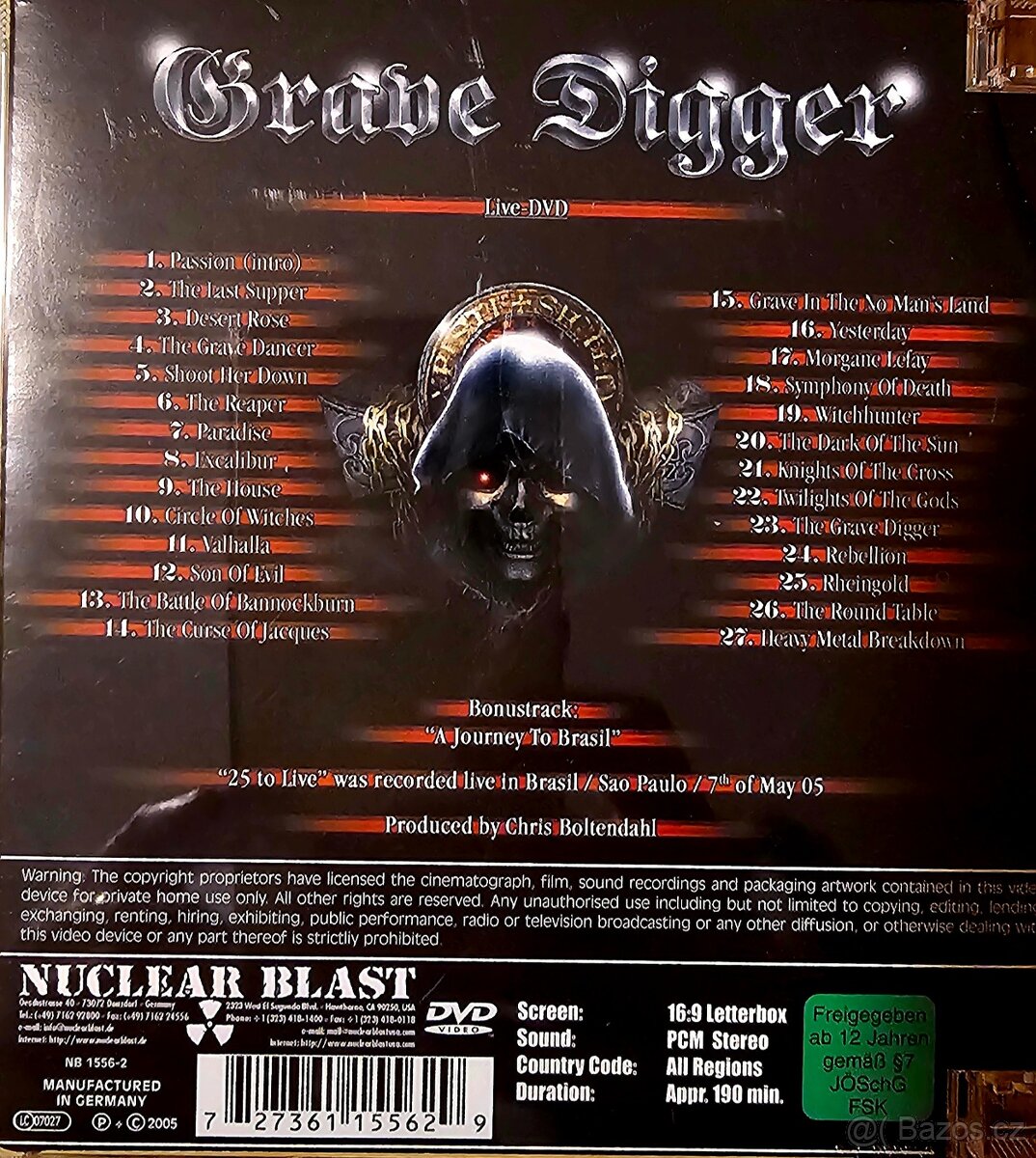 GRAVE DIGGER: 25 to Live - 2