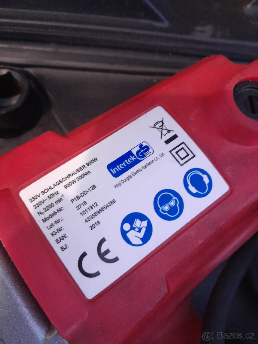 Elektrický rázový utahovák - 2